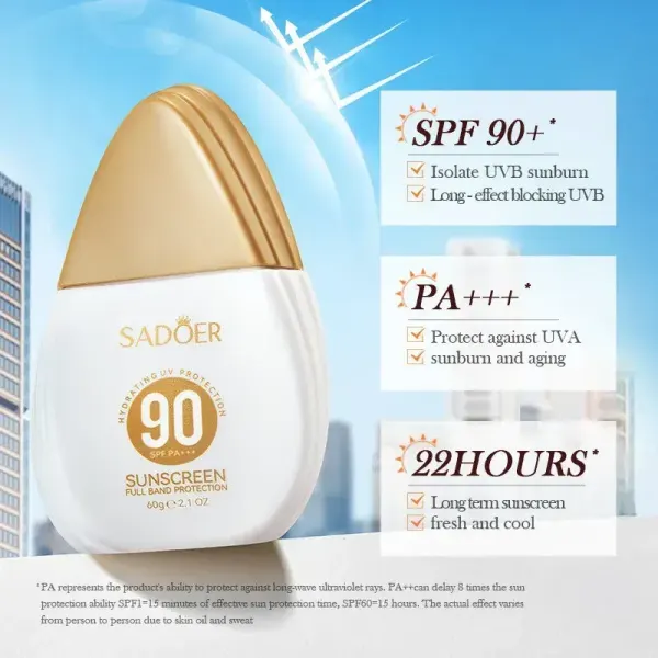 Protector/Bloqueador Solar ASunscreen 90 SADOER