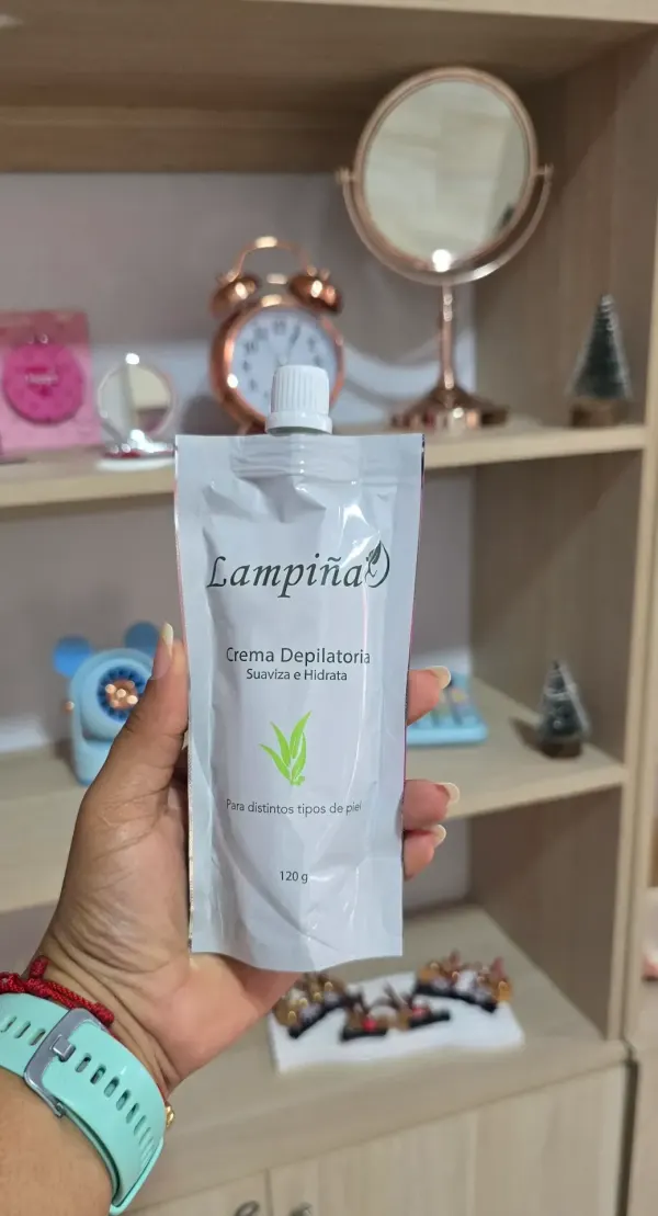 Crema Depilatoria Lampiña 120g