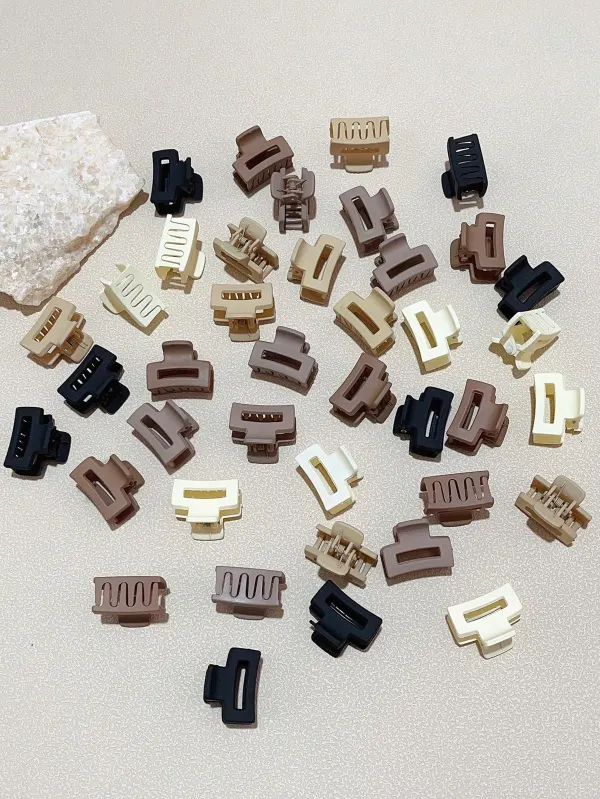Mini hebillas x2 colores nude