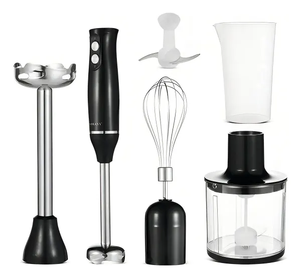Batidora de Mano Sokany M12 500W Desmontable con Turbo y 2 Velocidades Negra