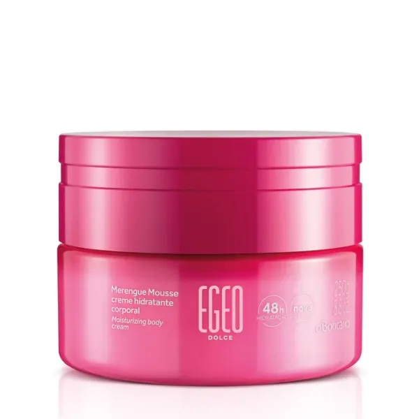 Crema hidratante corporal merengue mousse Dolce 250G Egeo