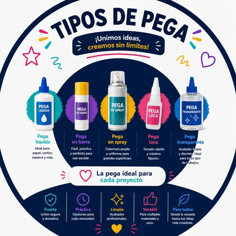 Tipos de Pega
