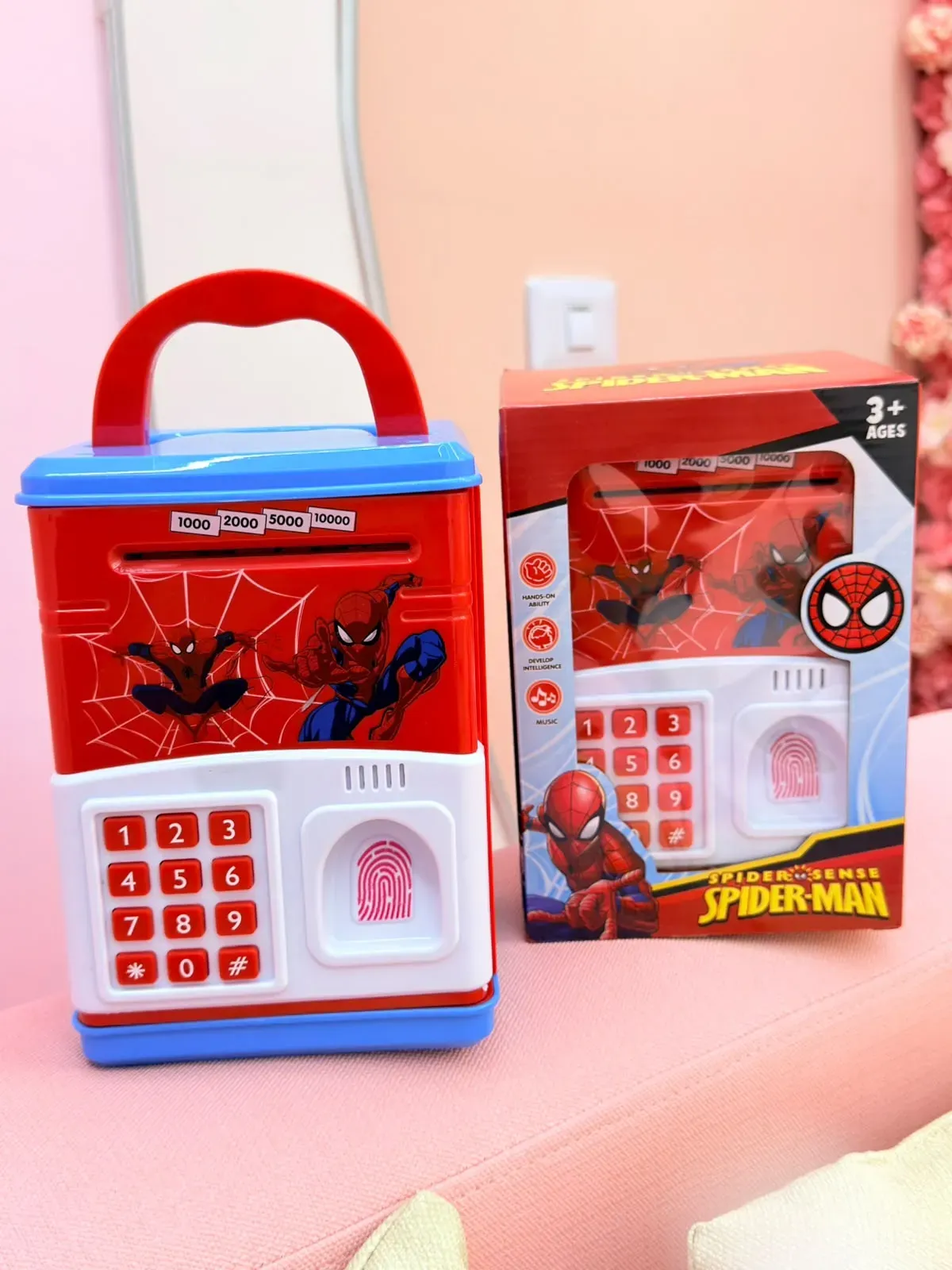 Alcancía Electrónico Spider Man