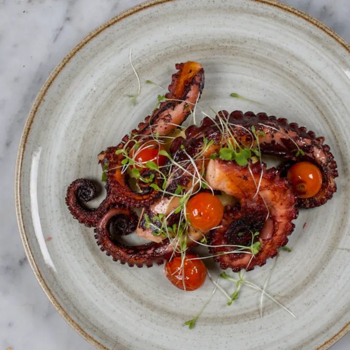 Pulpo a la parrilla