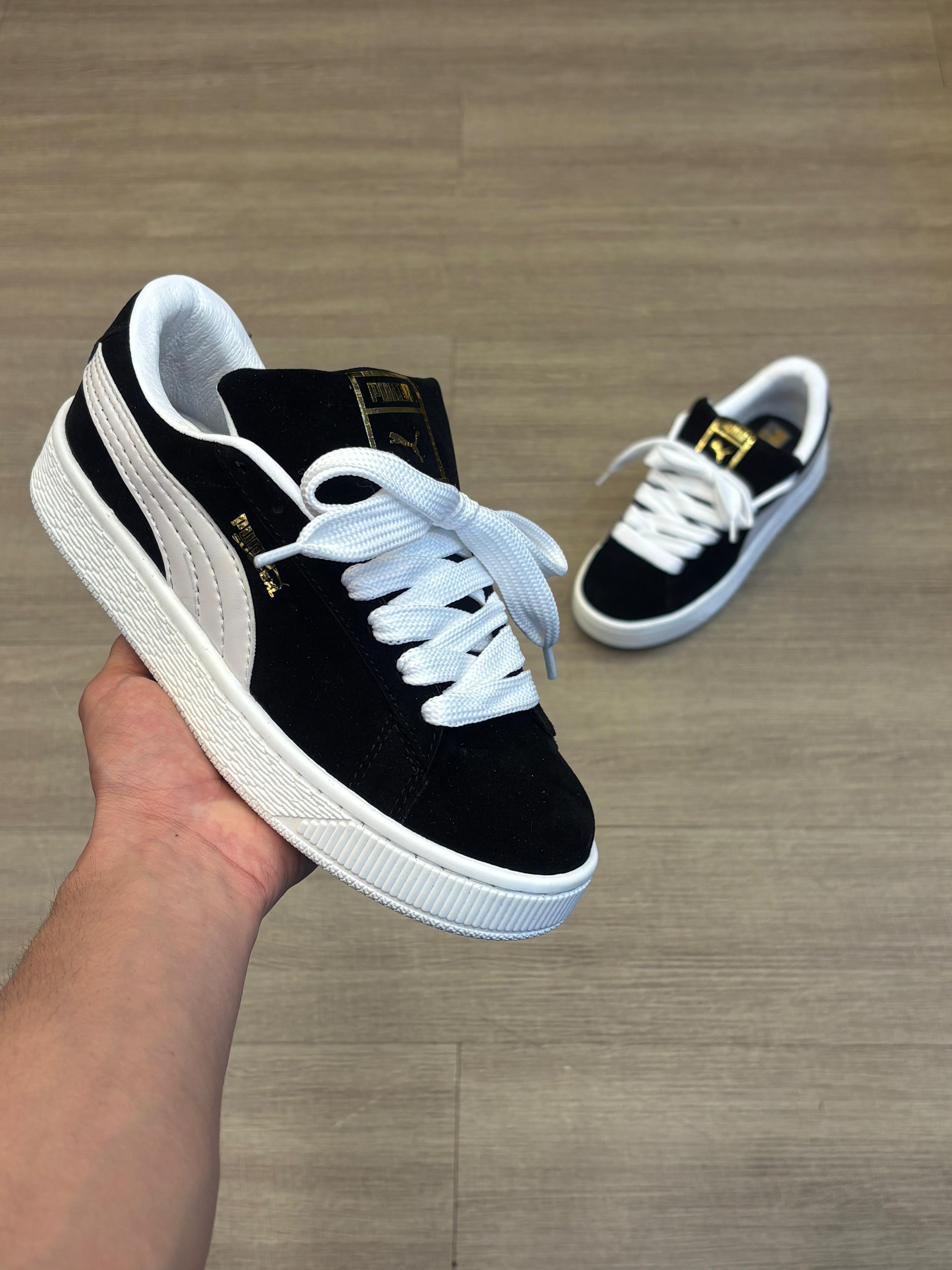 PUMA SUEDE NEGRA