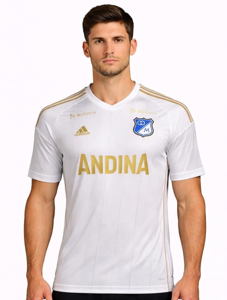 CAMISA MILLONARIOS BLANCA