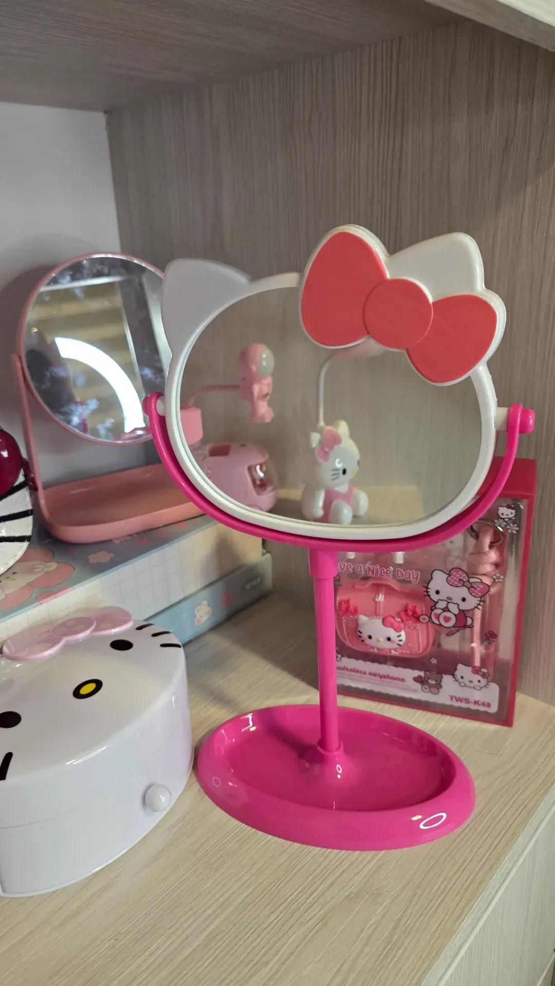 Espejo Fucsia Kitty