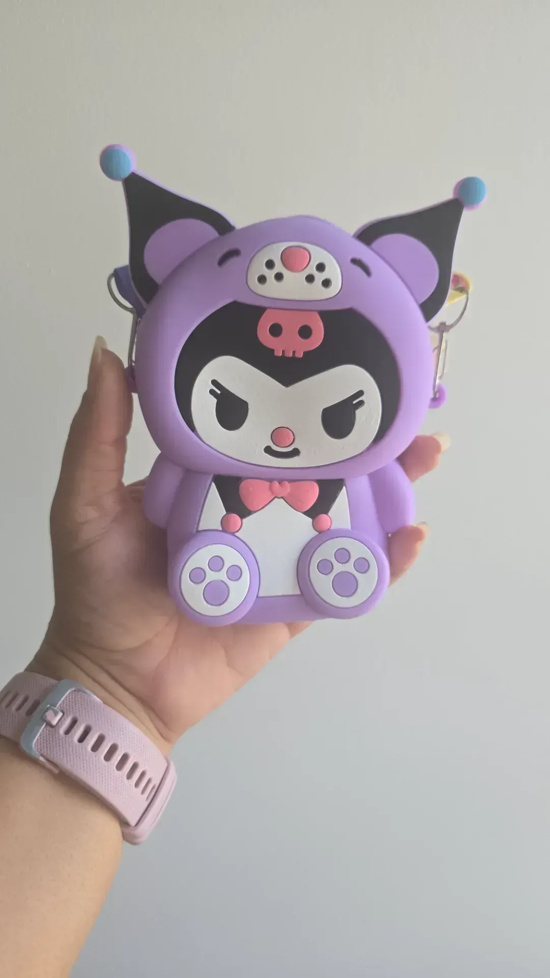 Bolso Silicona niña Kuromi
