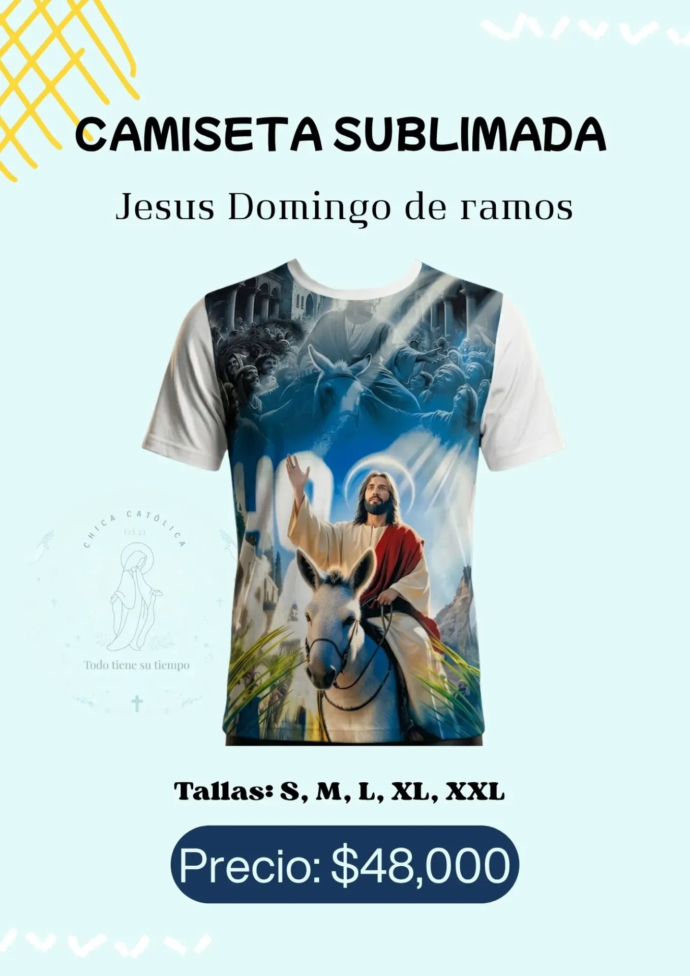CAMISETA DOMINGO DE RAMOS