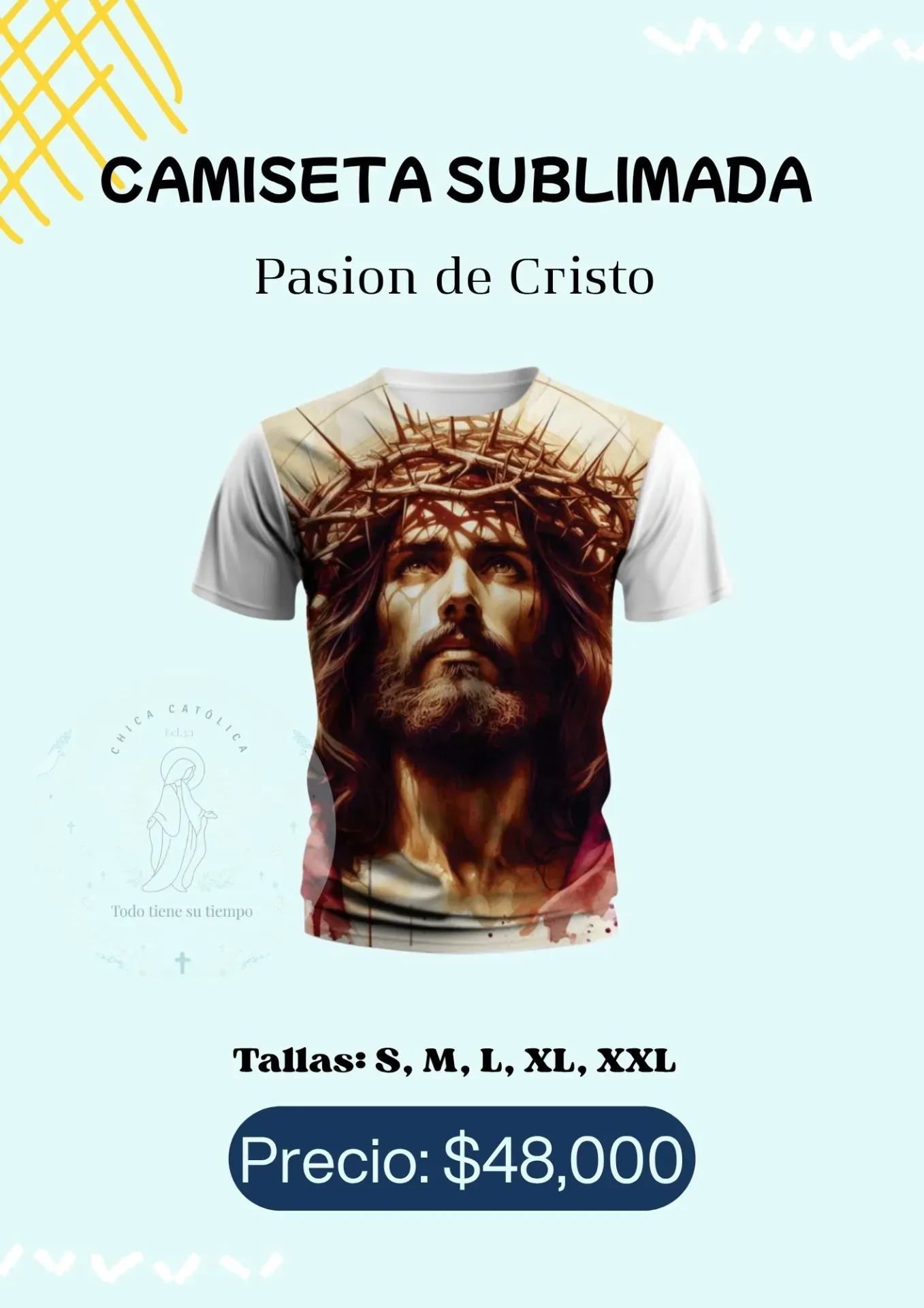 CAMISETA PASION DE CRISTO