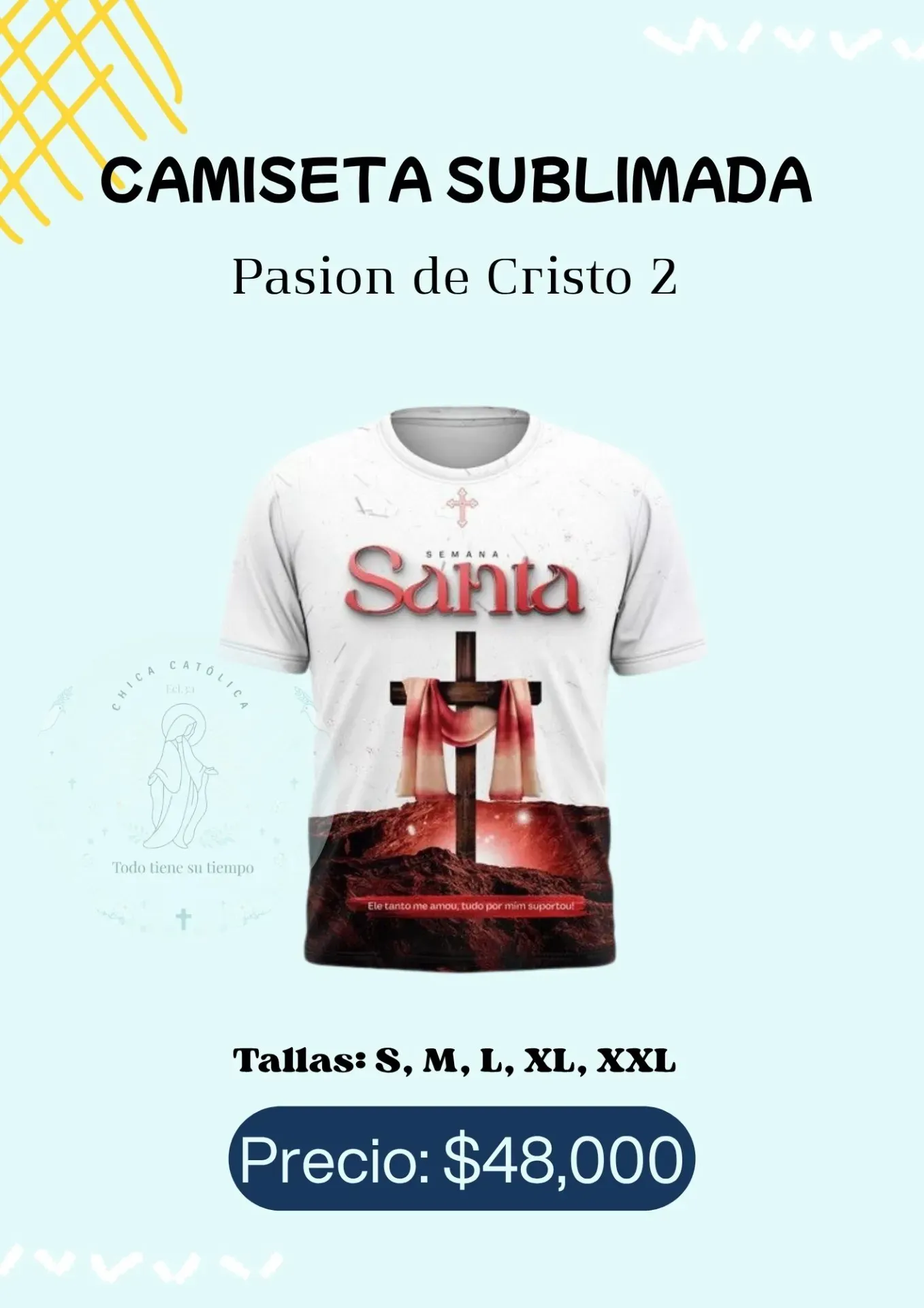 CAMISETA PASION DE CRISTO 2