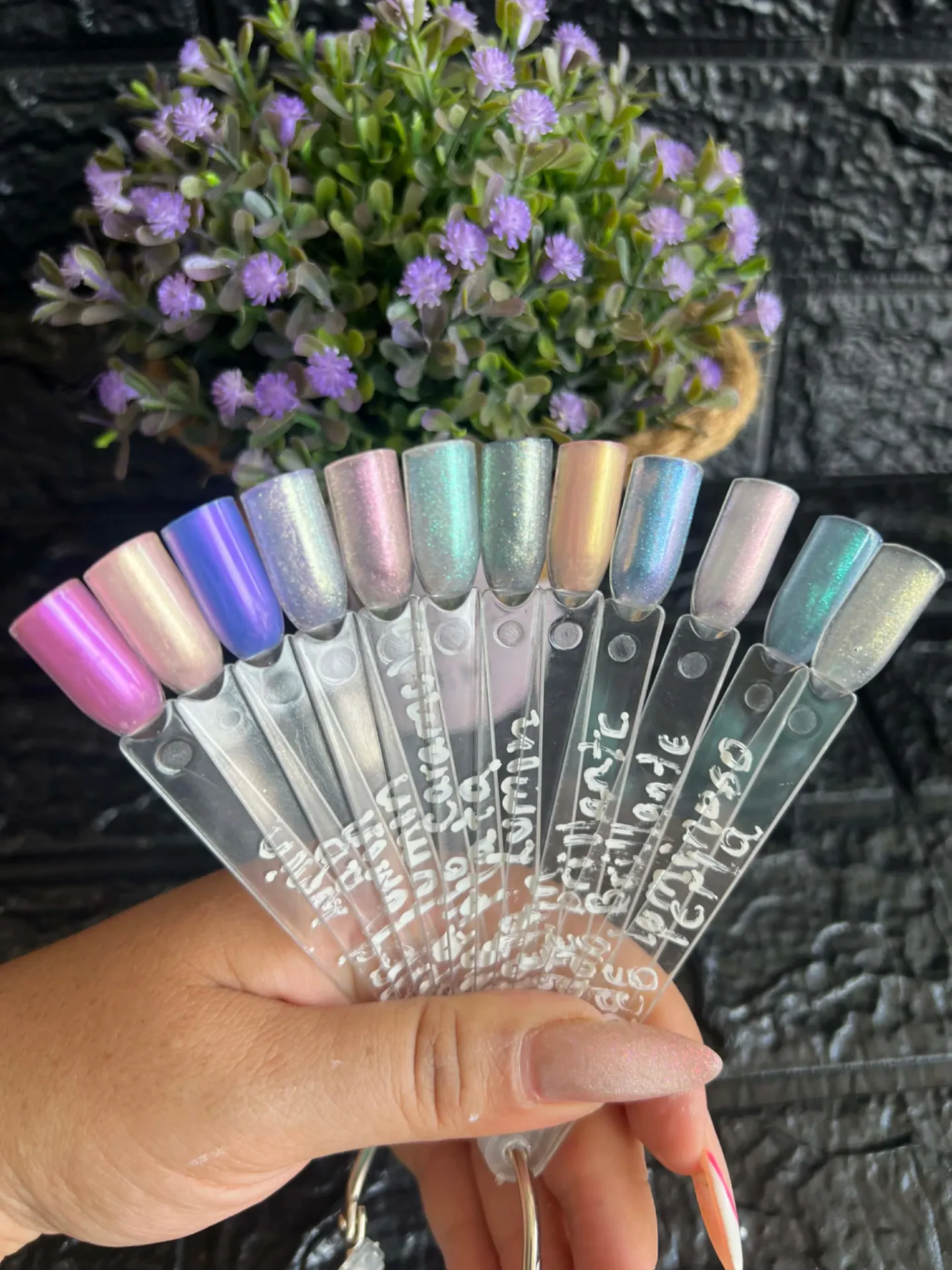 Esmaltes efecto Aurora