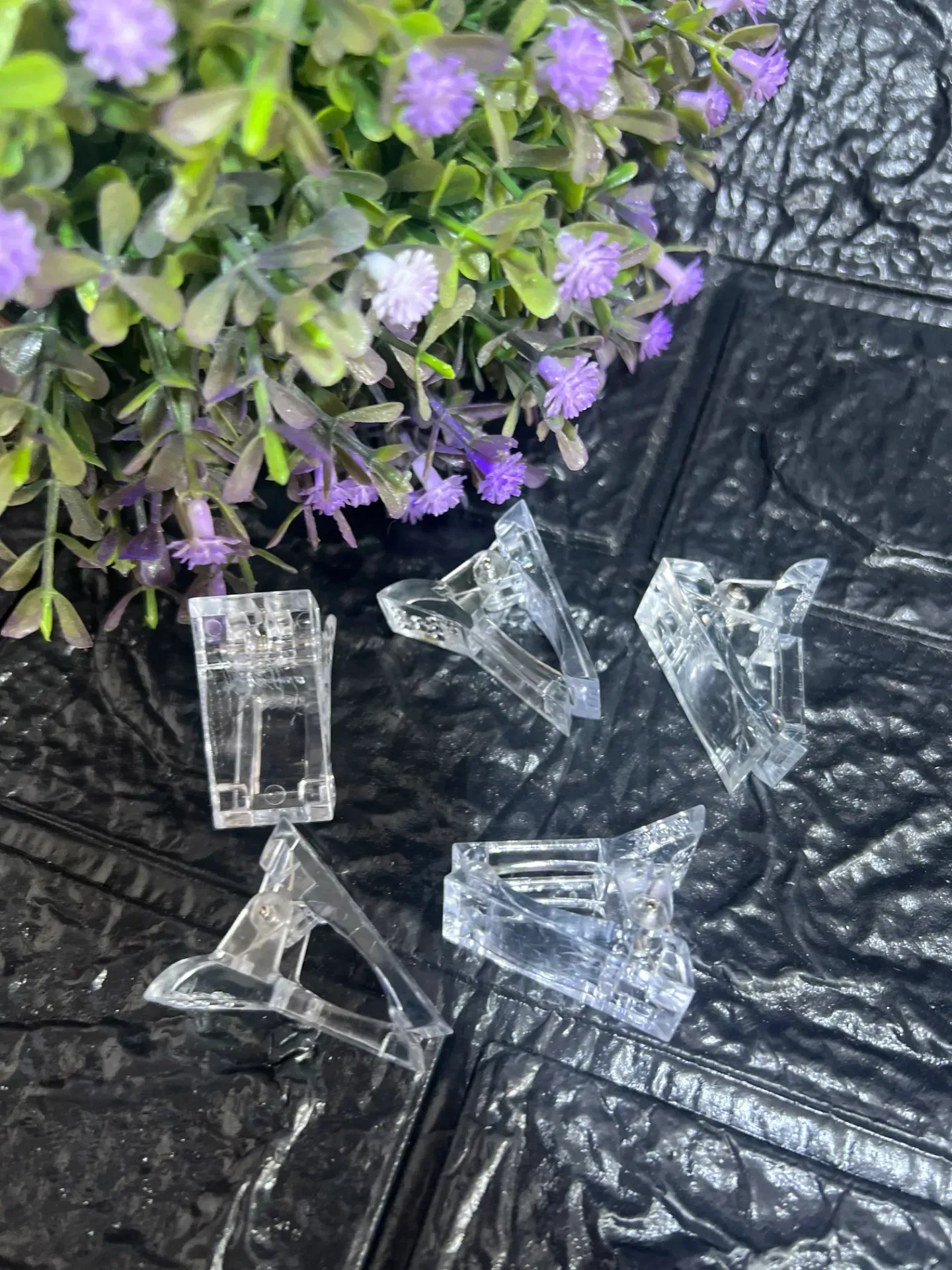 5 Sujetadores para poly gel