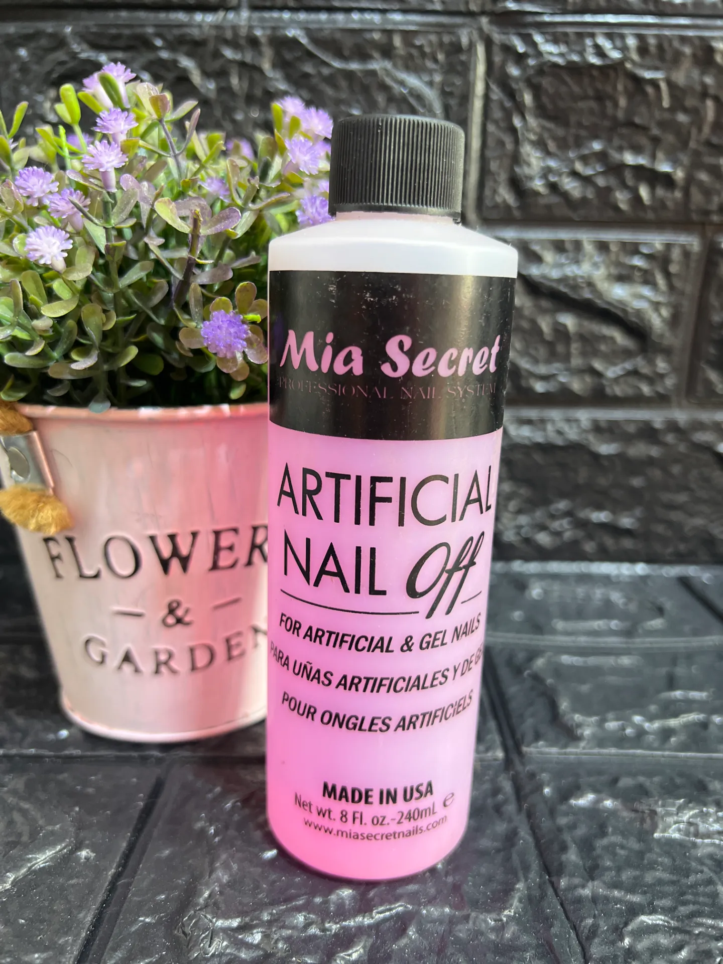 Removedor 8oz de acrílico - poly gel - Soft Gel