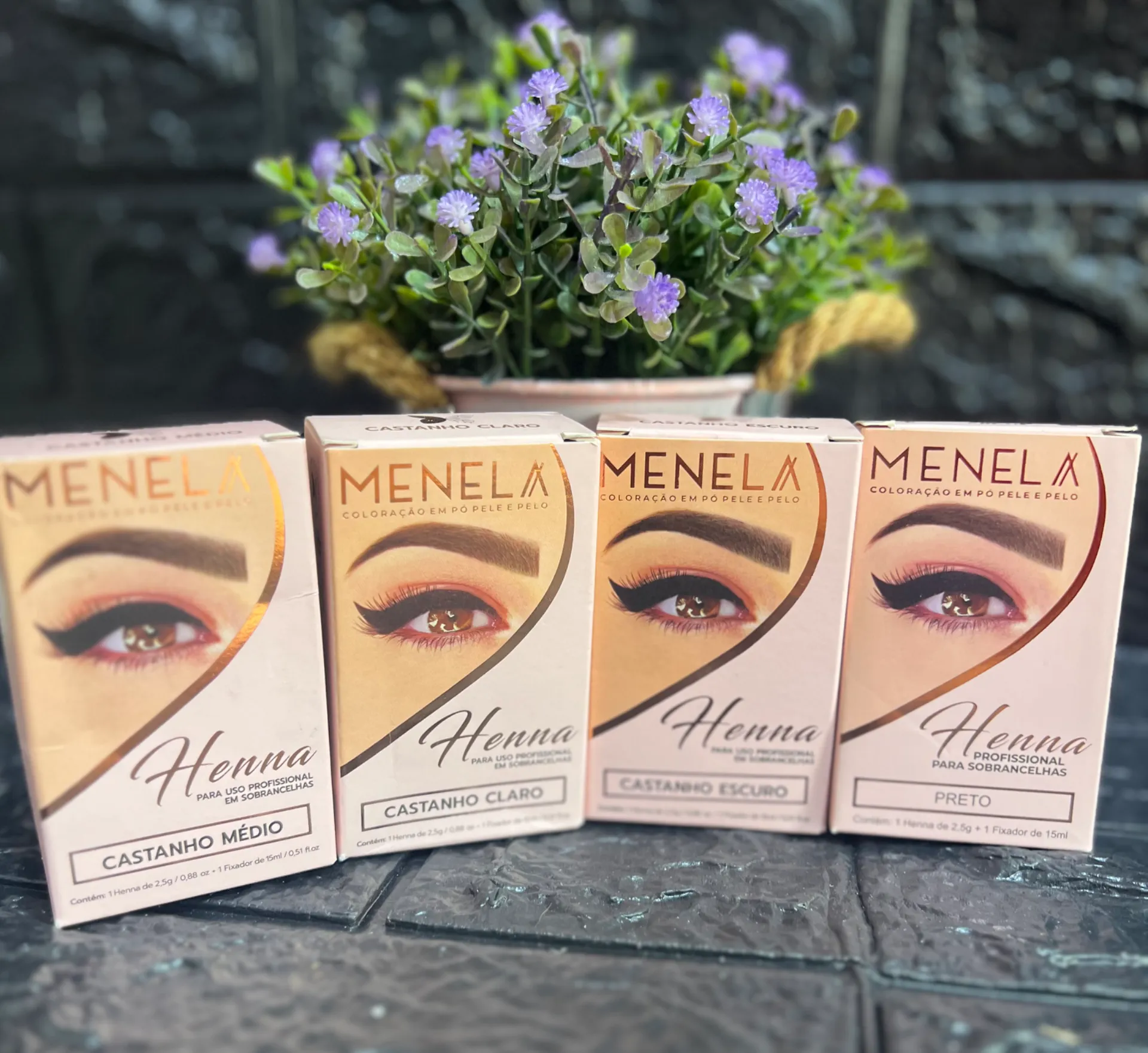 Henna Menela + fijado