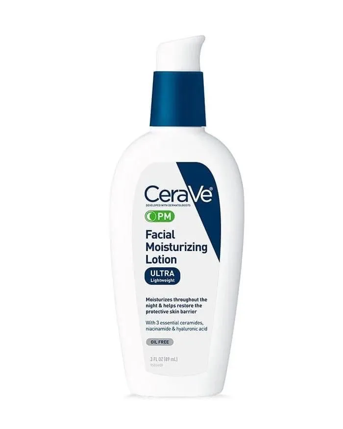 CeraVe Facial Moisturizing Lotion Ultra Lightweight PM, 89 ml