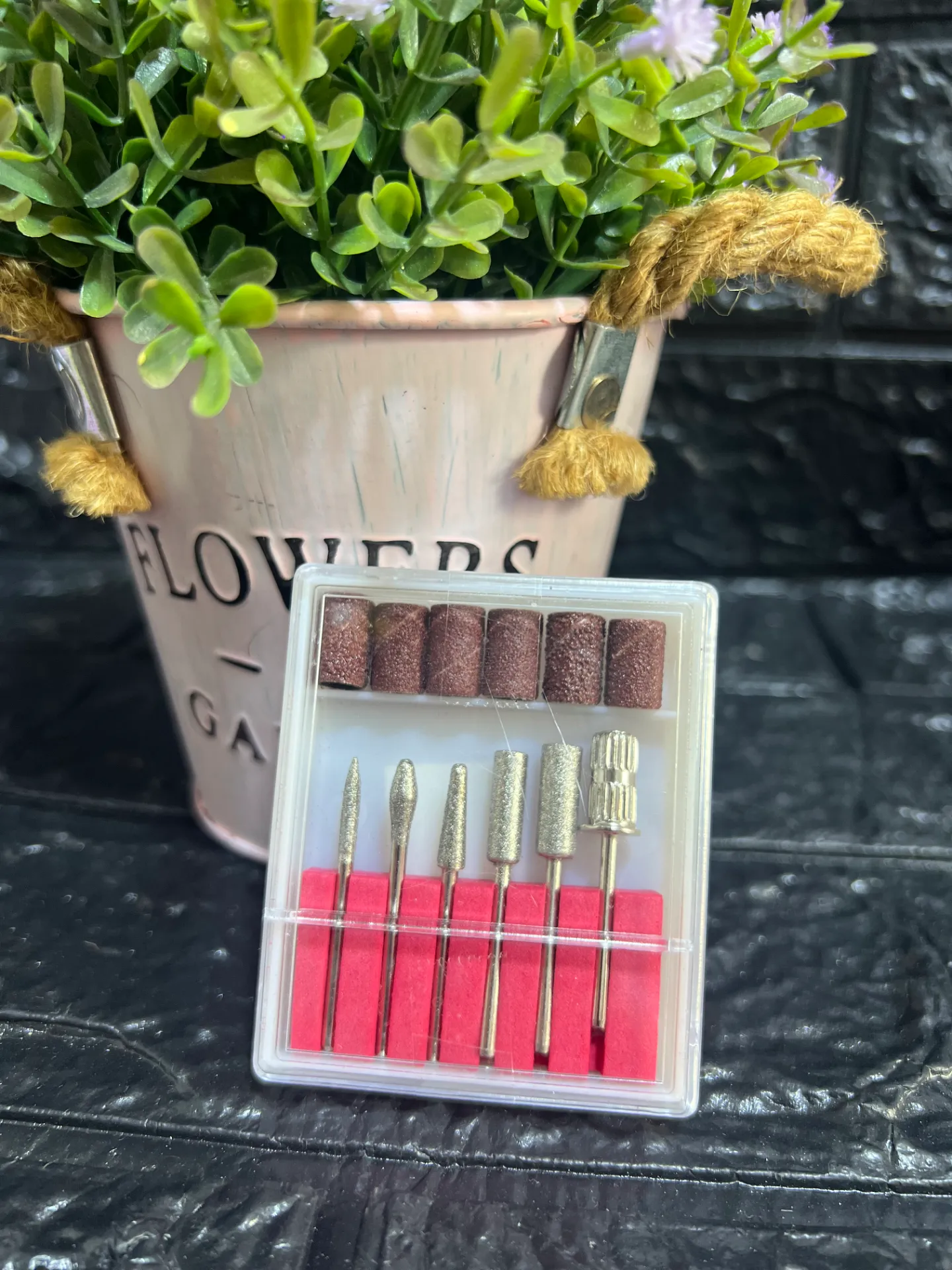Kit de brocas con barriles