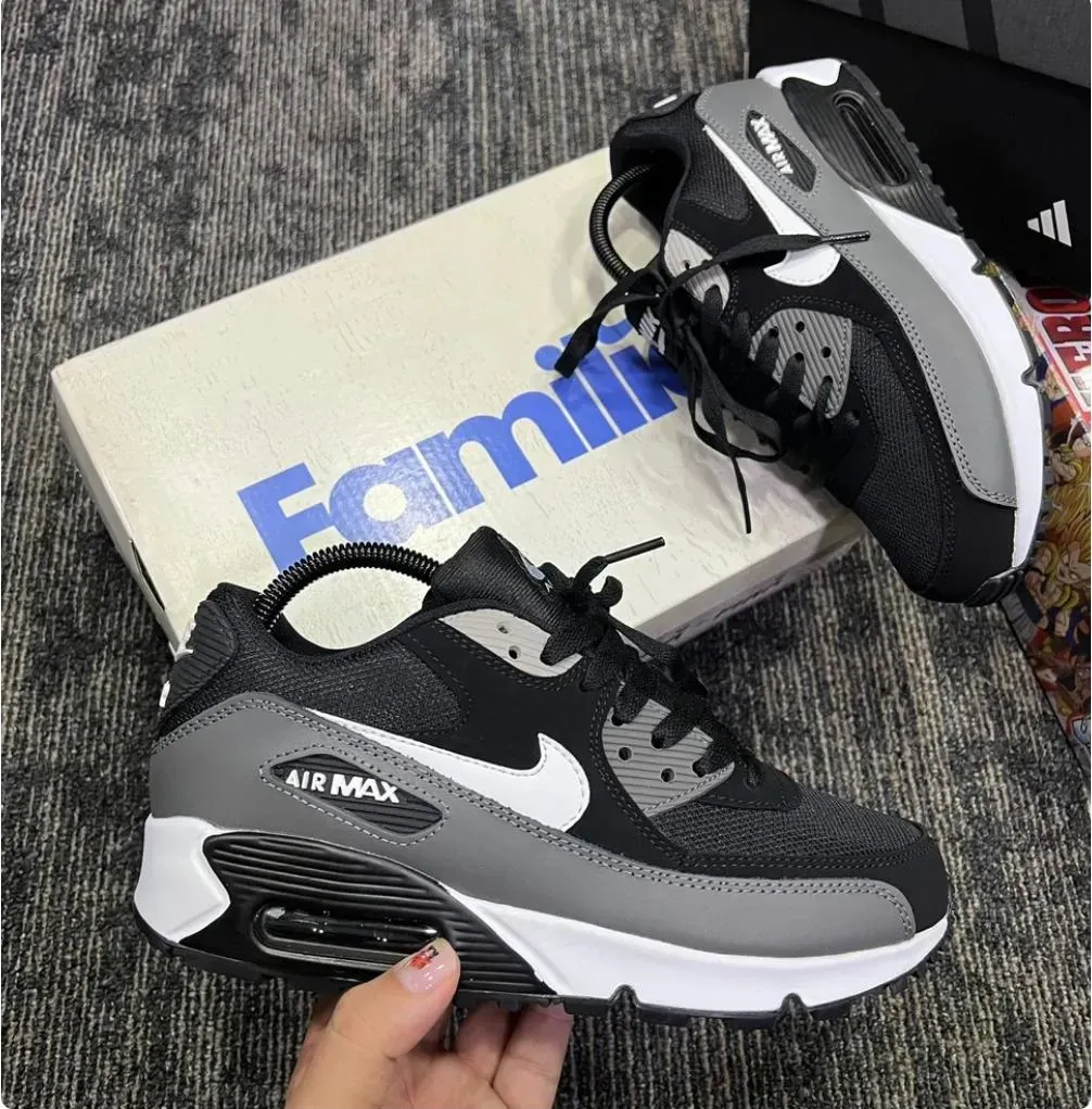 NIKE AIR MAX NEGRO GRIS HOMBRE