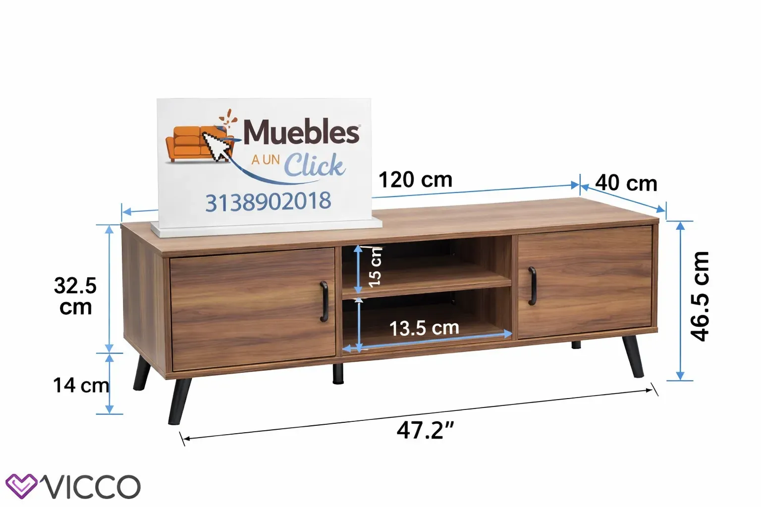 Mesa de TV Elegance