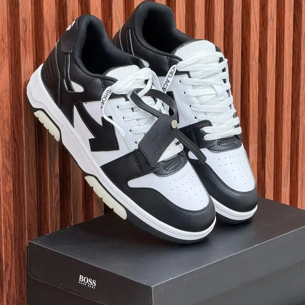 OFF WHITE NEGRO BLANCO DAMA