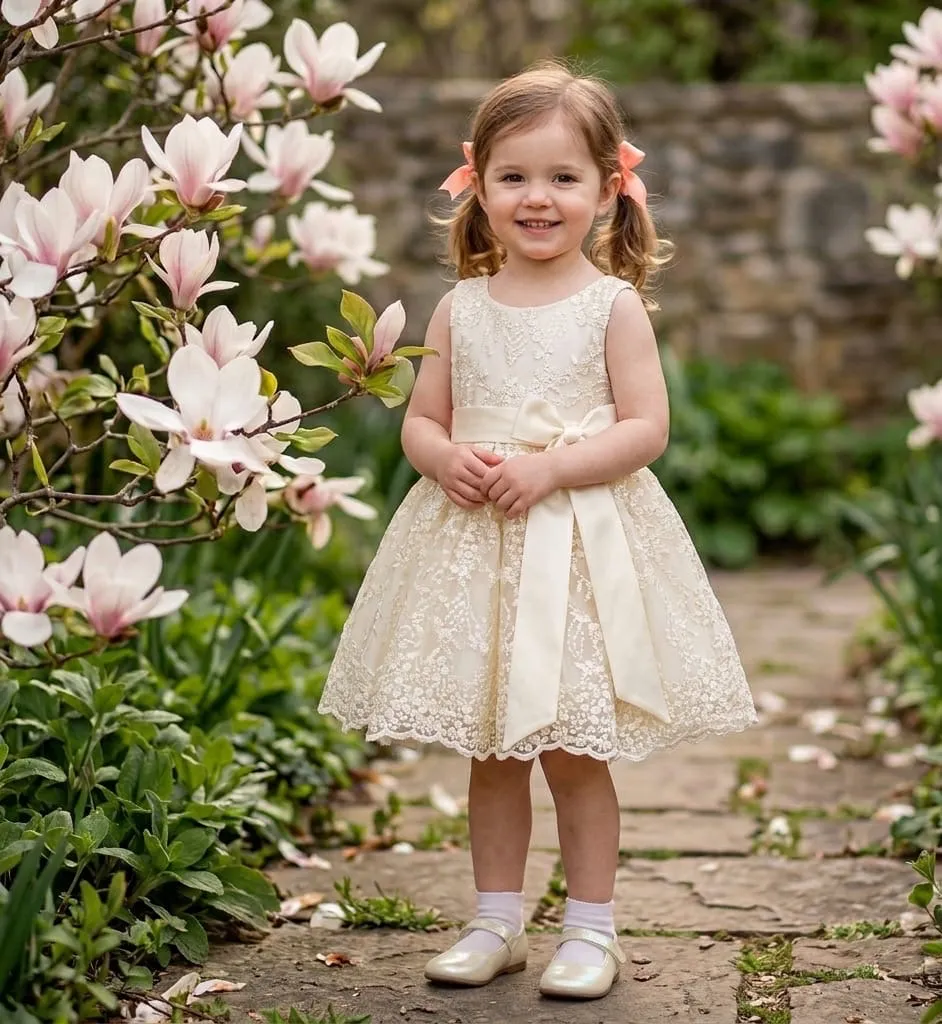 VESTIDO ELEGANTE CON BORDADOS ?