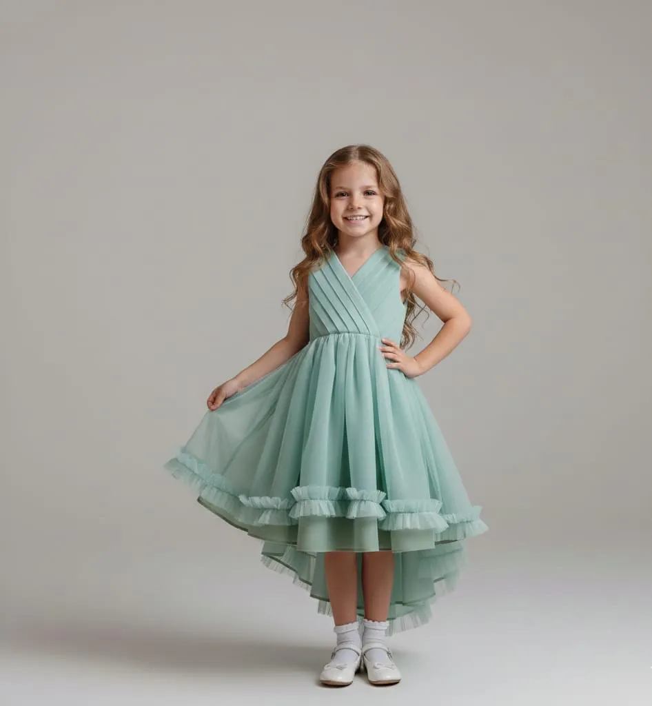 VESTIDO CORTE HIGH-LOW ?