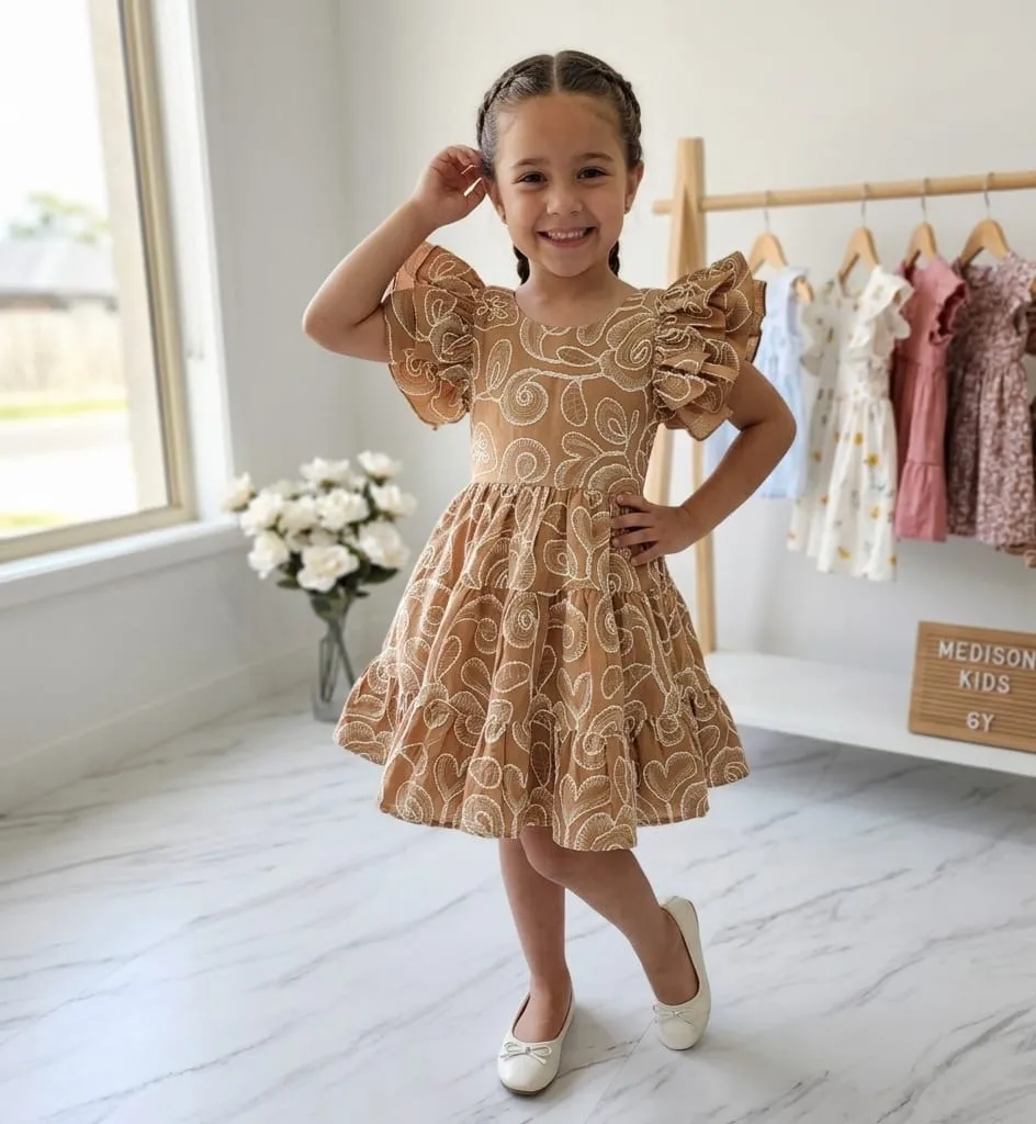 VESTIDO BORDADO ?