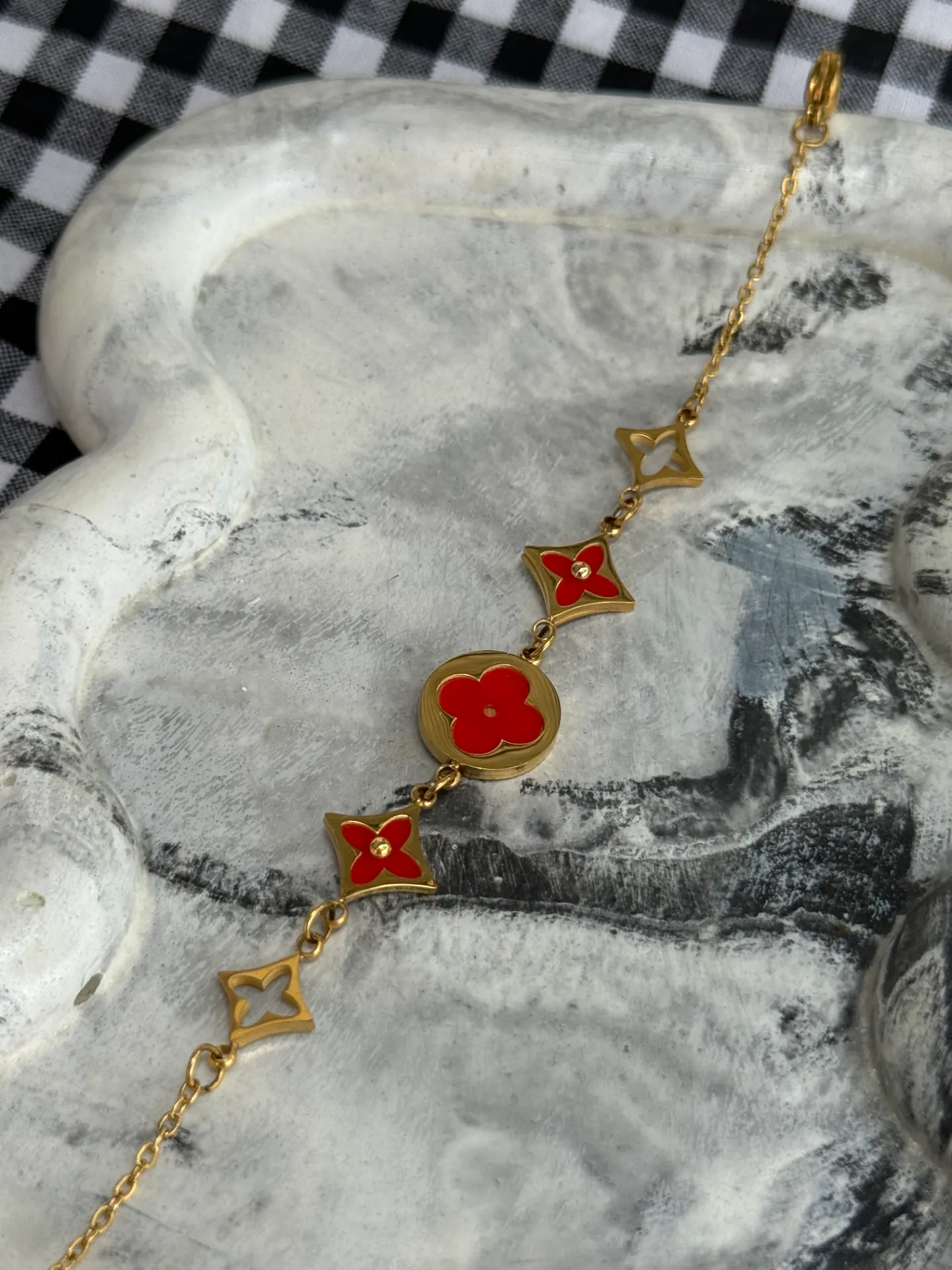 Pulsera Dupe Van Cleef