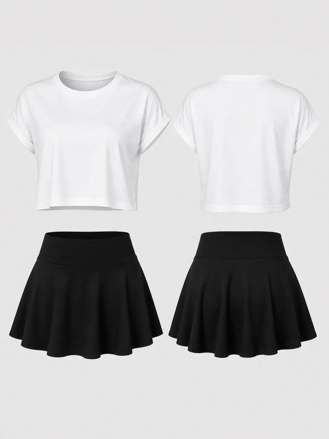 Set Deportivo Falda Fit Básico