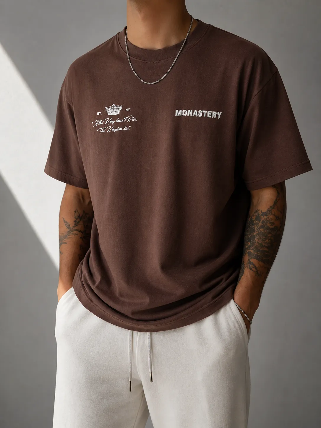 Camiseta Clemont café