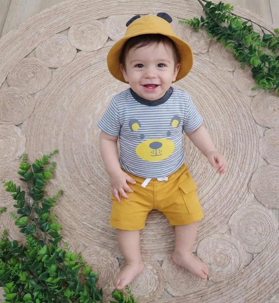 SET 3 PIEZAS PARA BEBÉ CON GORRITO ?