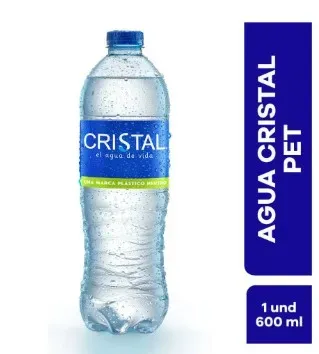 AGUA CRISTIAL SIN GAS