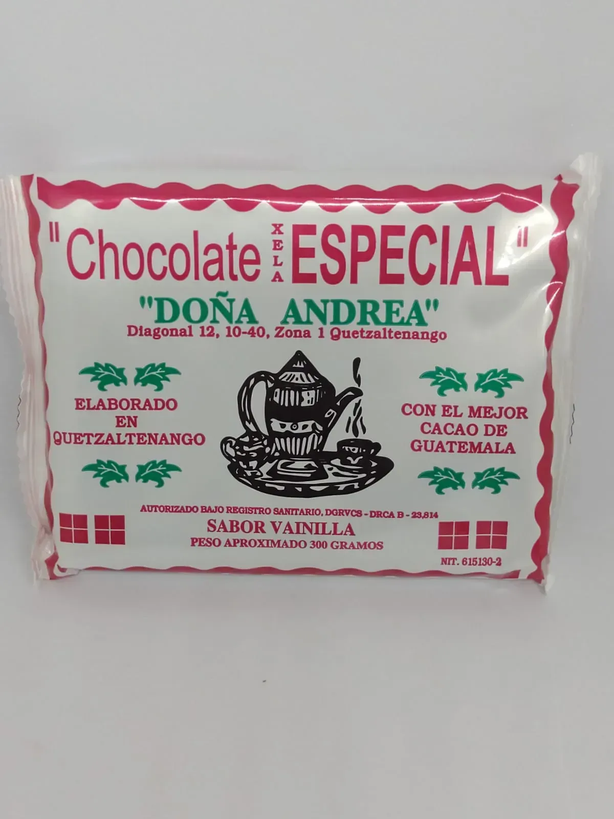 Chocolate Especial Doña Andrea