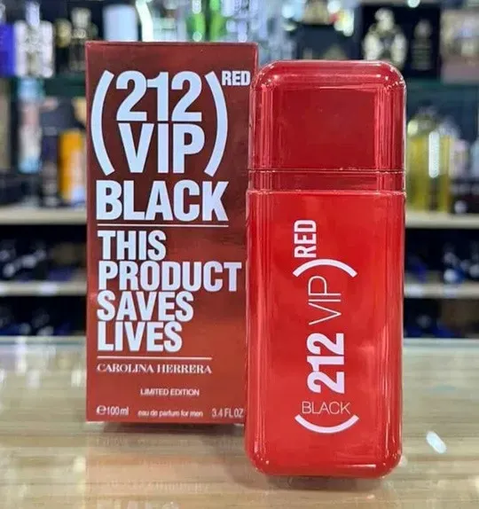212 vip red 100ml carolina herrera