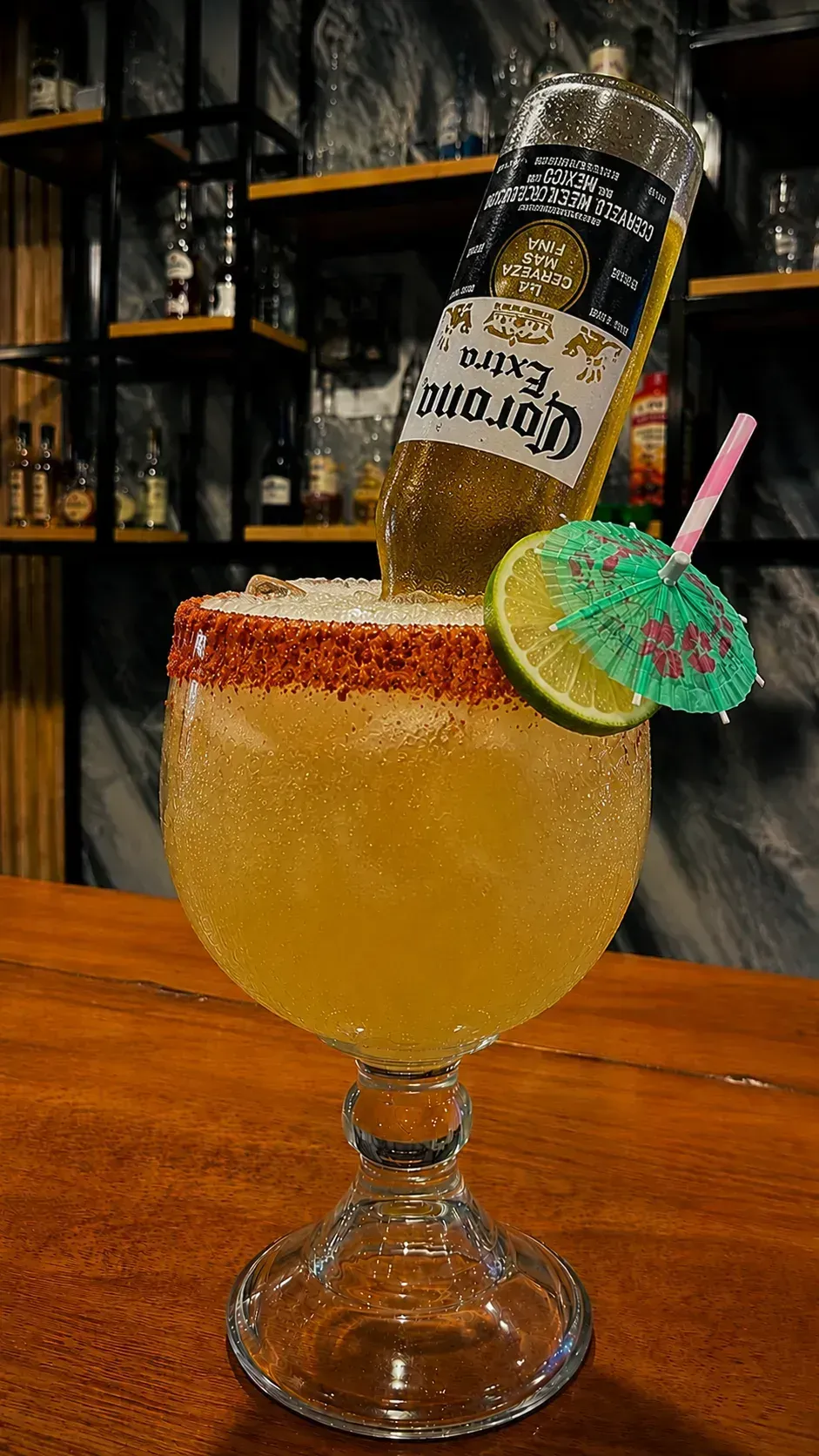Michelada de Limon Corona