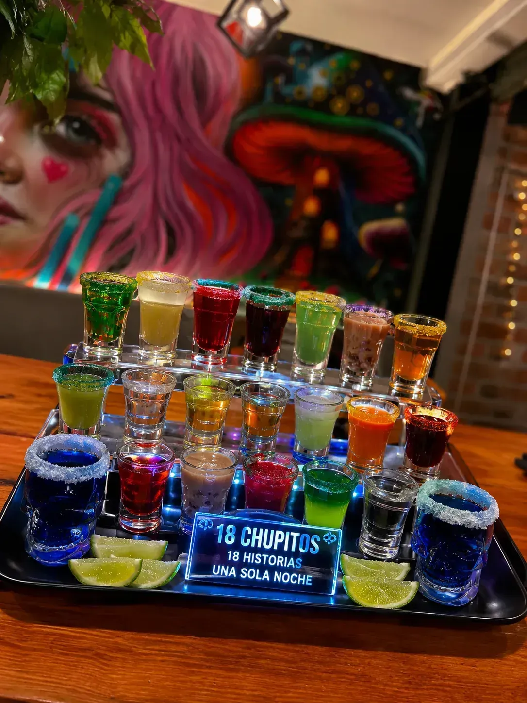 Si Muere Muere Arrecho (18 CHUPITOS)