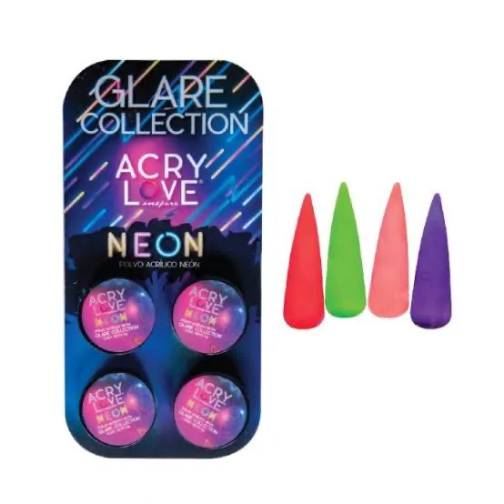 Collection Acry Love x4 tonos