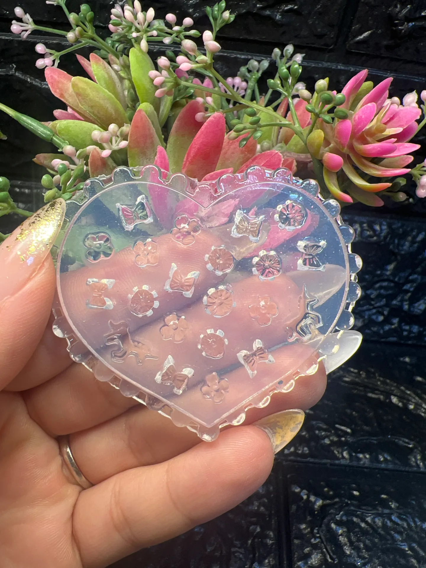 Moldes de silicona para decoraciones