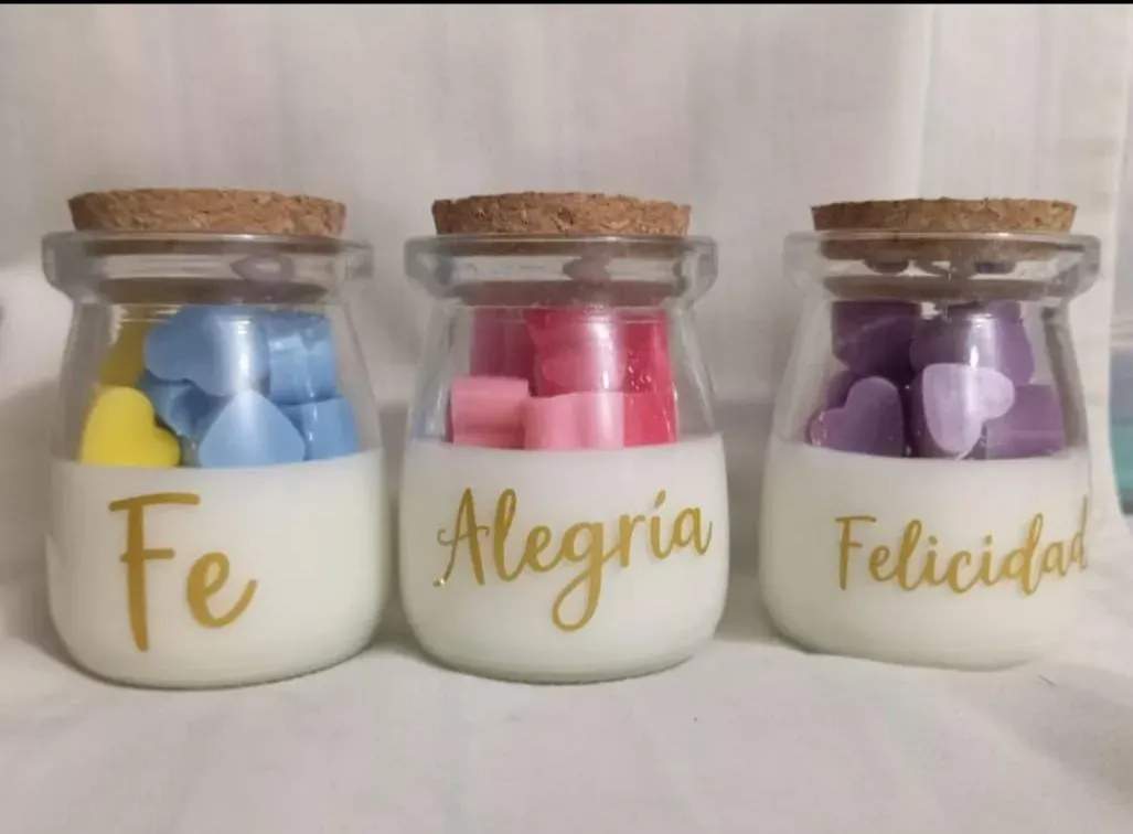 ??? Velas de Vaso “Colección Emociones” ???
