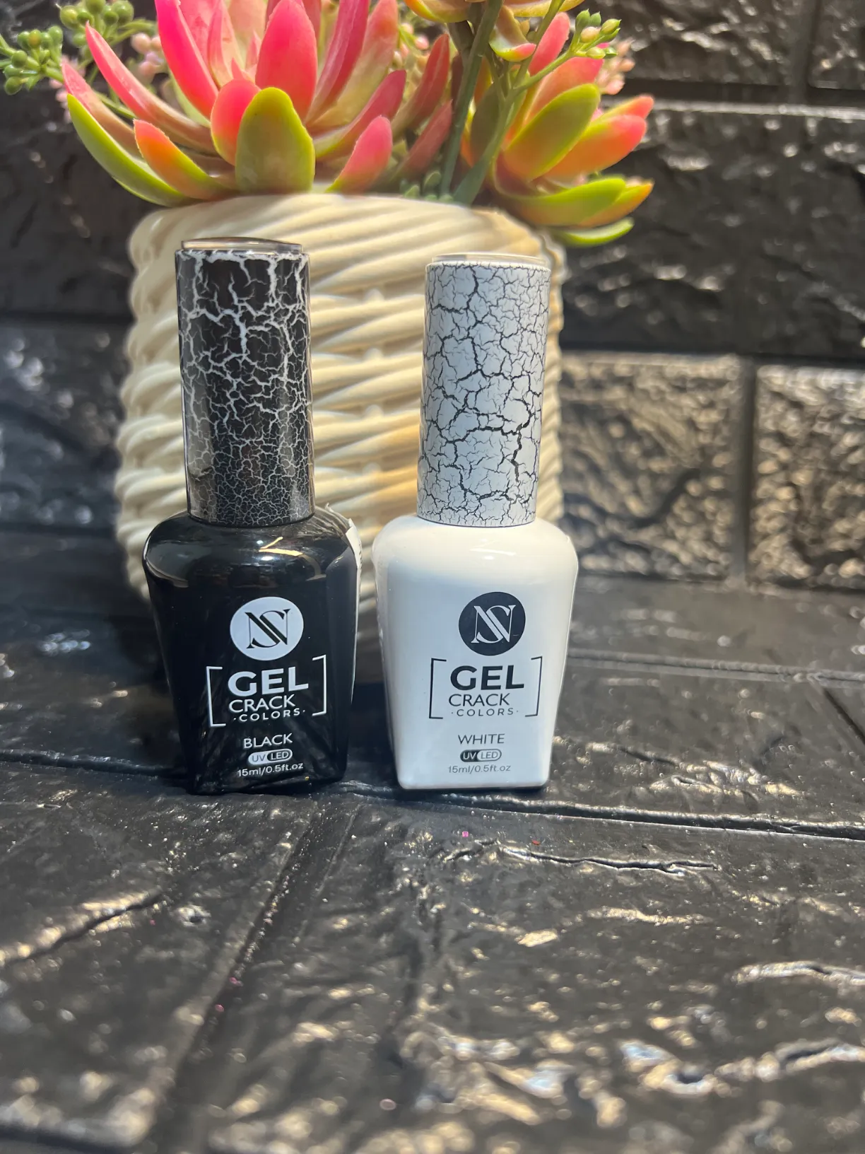 Esmalte Crack 15 ml negro