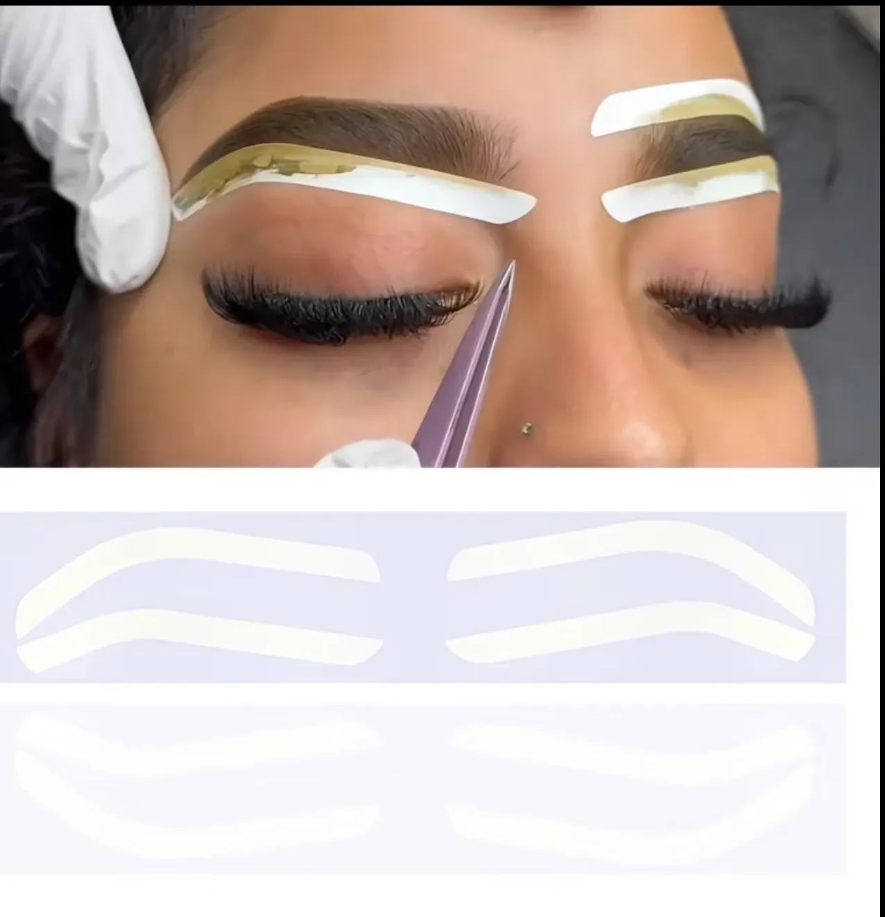 Plantillas para Tatuaje de cejas x 5 pares