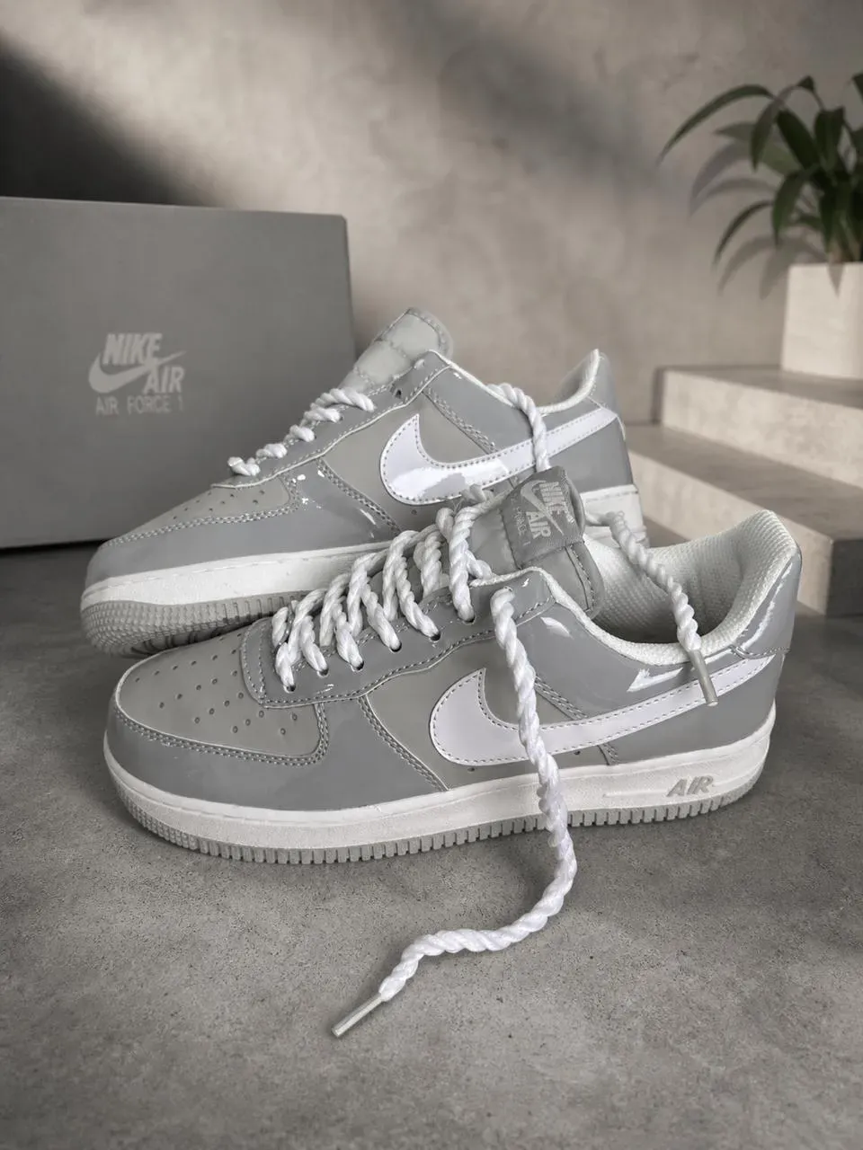NIKE FORCE ONE GREY MEN