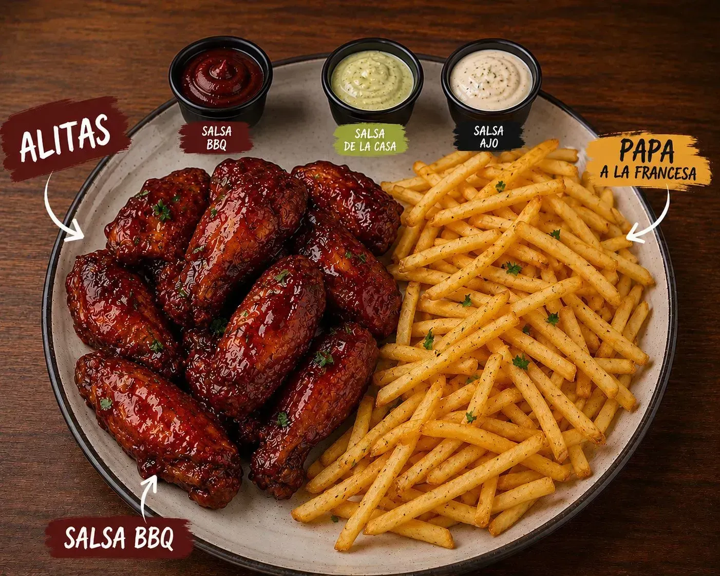 Combo Alitas Personal