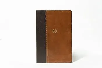Biblia RVR 1960 de Estudio Temática Miguel Núñez Piel Duotono Marrón