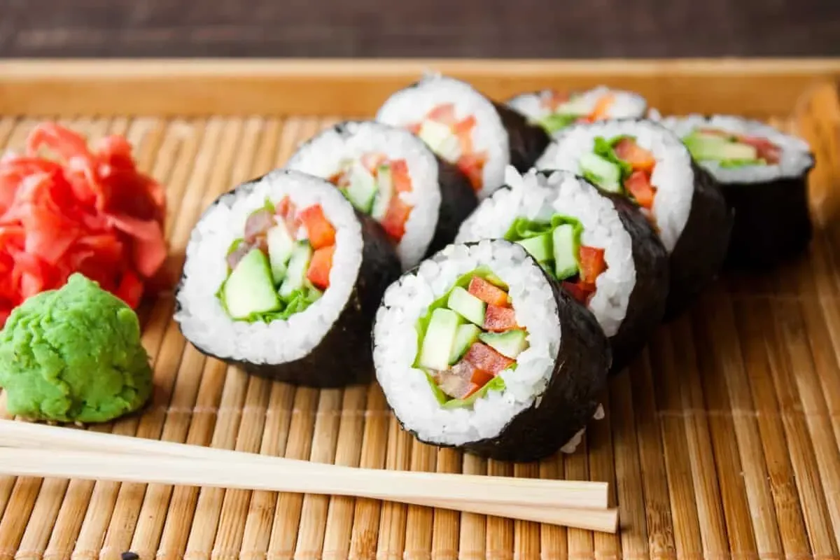 Sushi mar de fuego