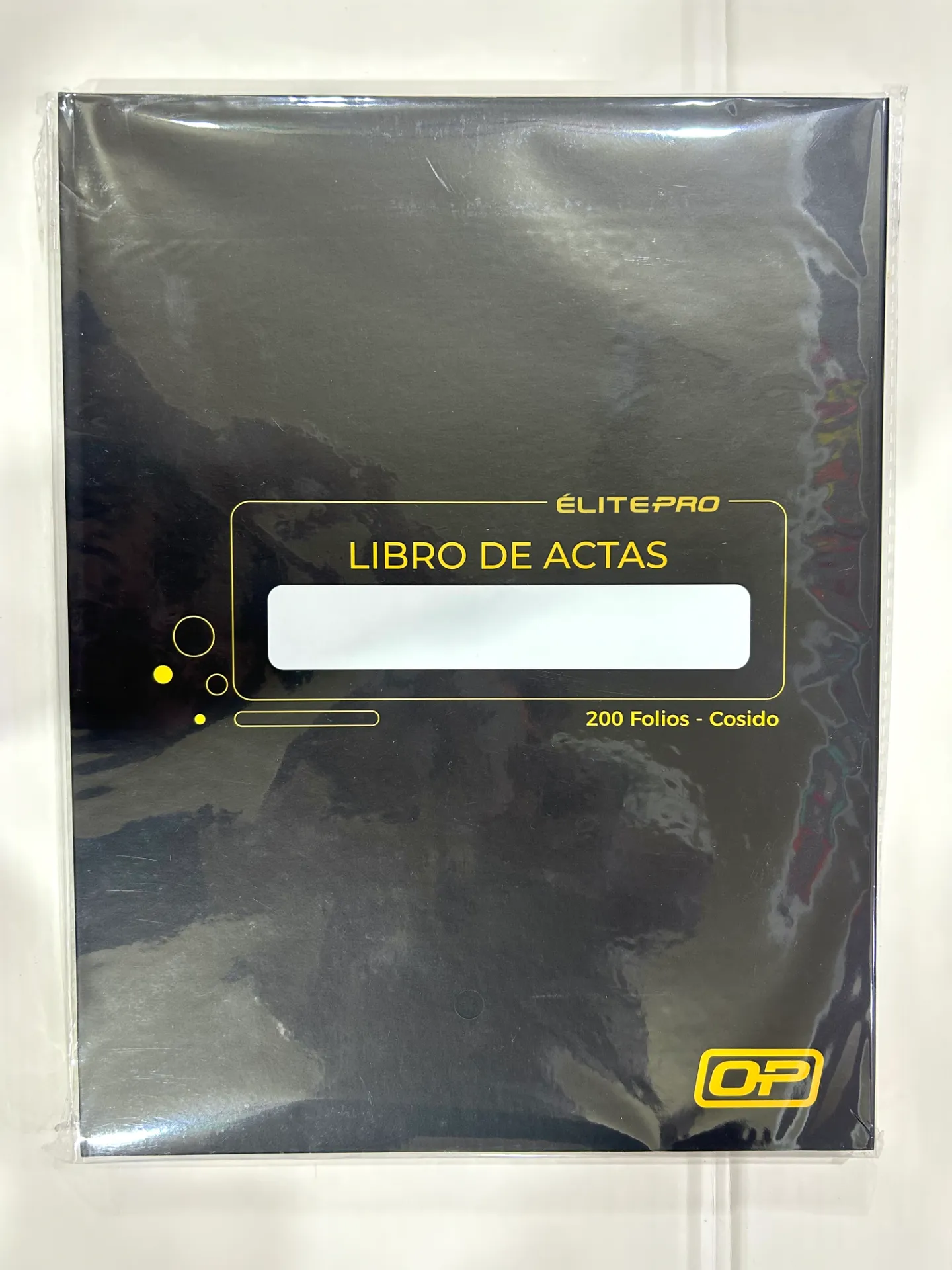 Libro de actas 200 folios