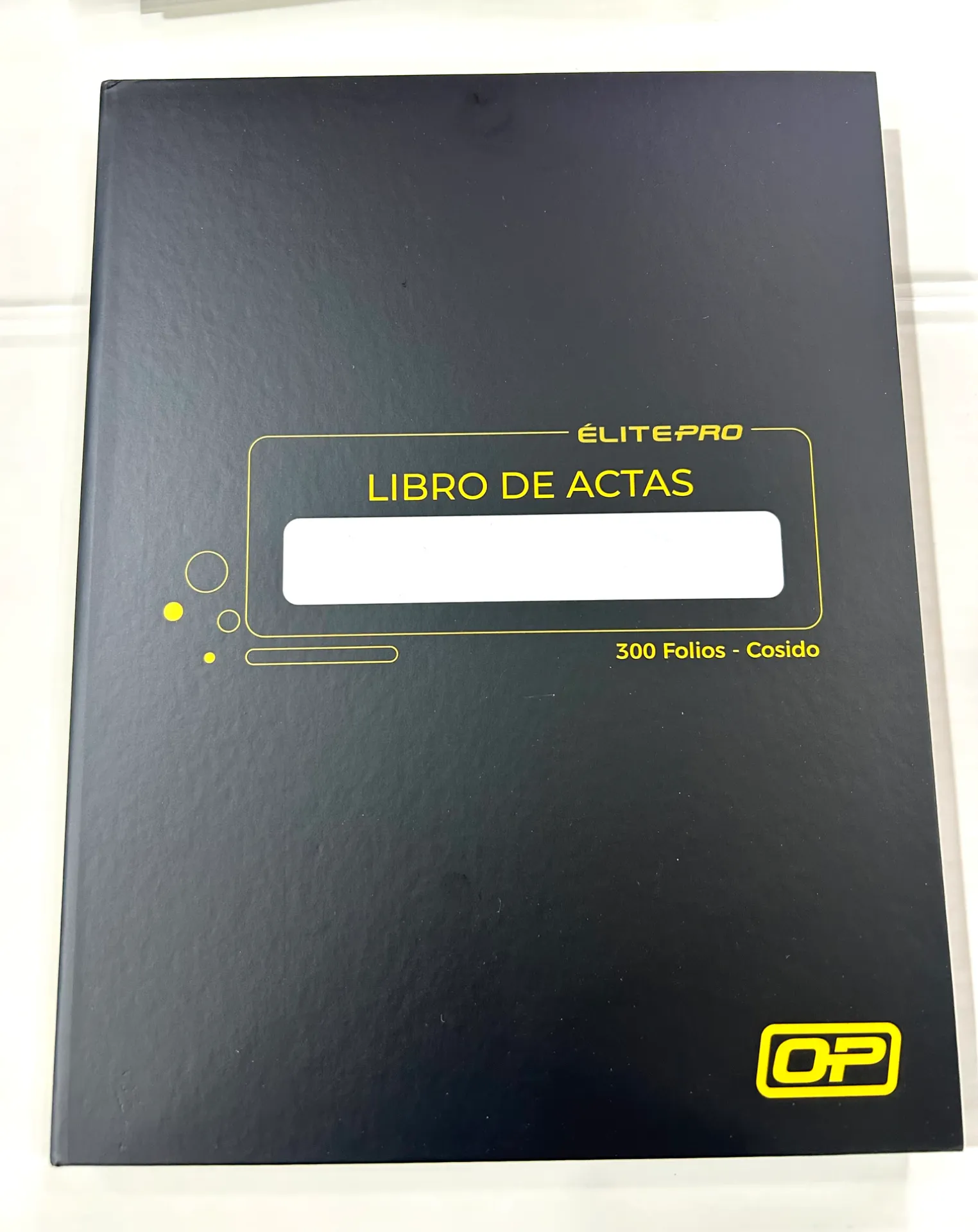 Libro de actas 300 folios