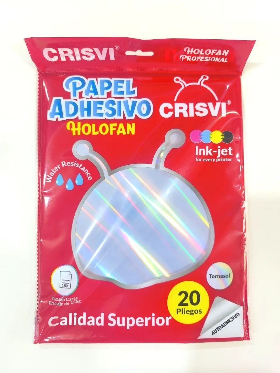 Papel fotográfico Holofan autoadhesivo