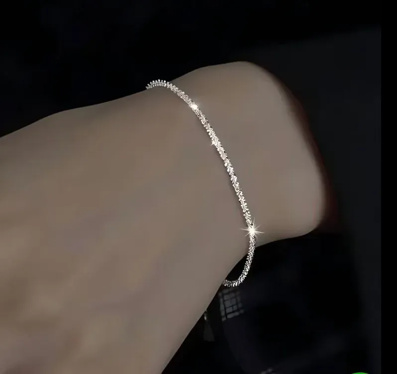 Pulsera Elegancia Brillante con Zirconias Plateadas?