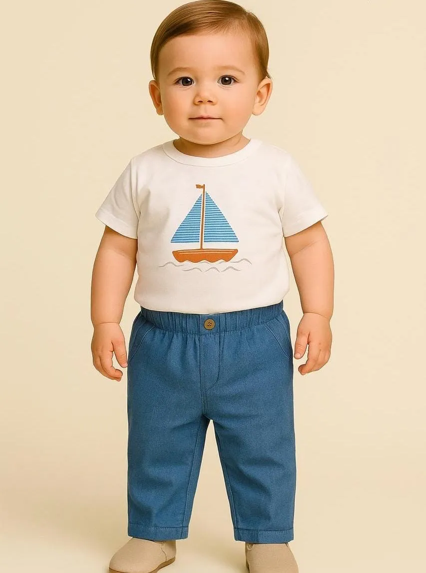 Conjunto Infantil "Pequeño Capitán" – Colección WaKid's